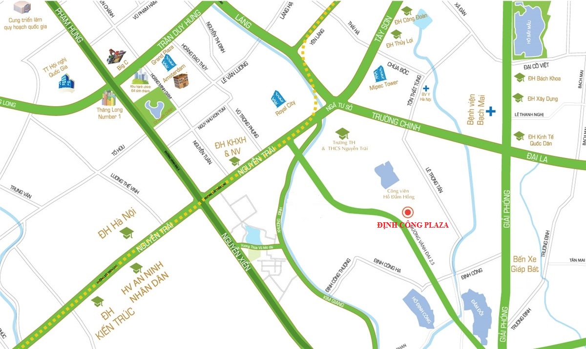 Chung cư Định Công Plaza